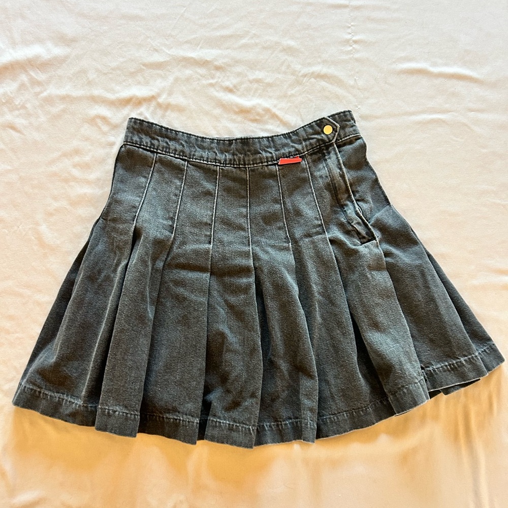 H&M Dark Gray Skater Skirt